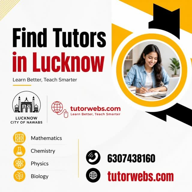 Home Tutor in Mahanagar Lucknow for School Students