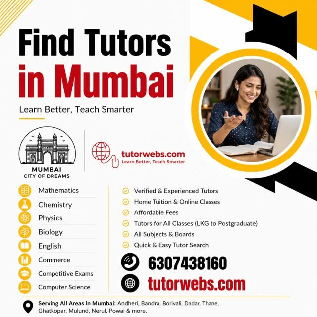 Home Tutor in Kalyan Mumbai for School Students