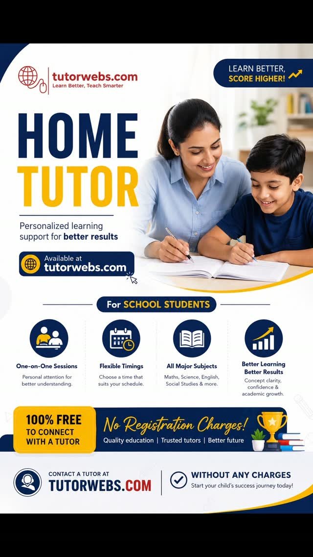 Best Subjects for Home Tuition: When Students May Need Extra Help