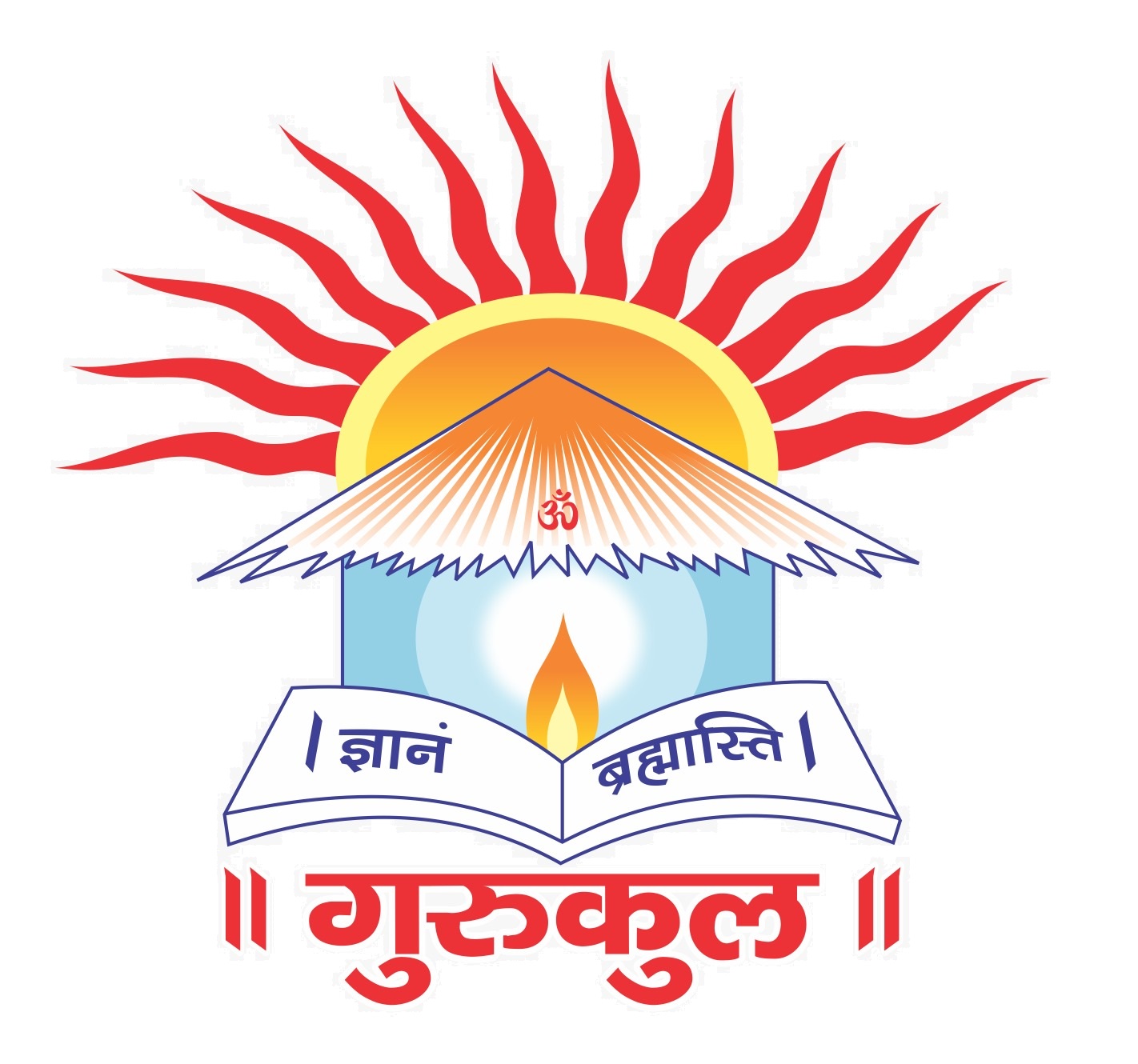 Gurukul Computer Saksharta Mission logo
